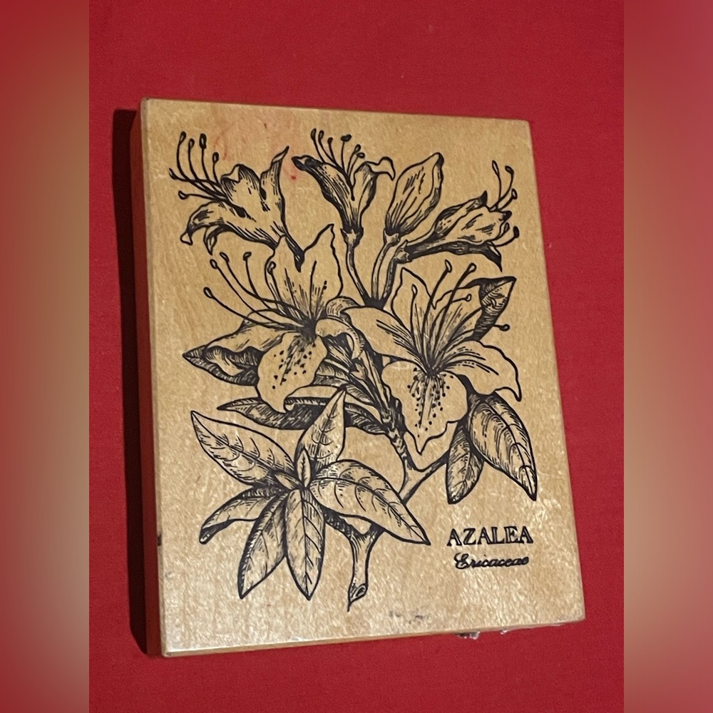 Beautiful flower stamp